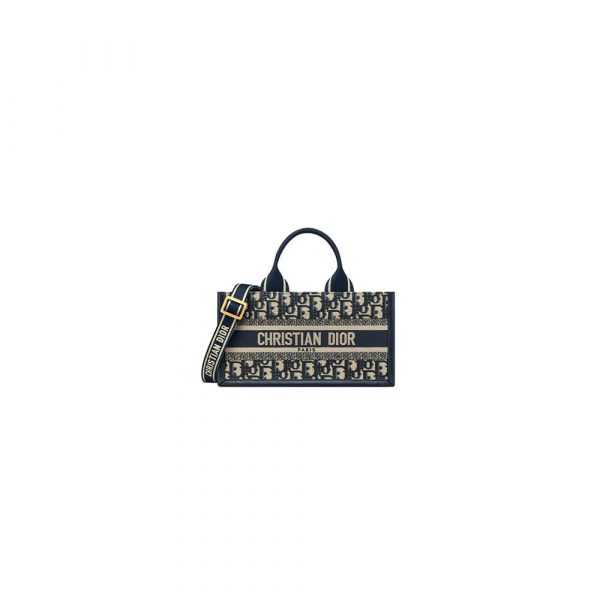 Dior East-West Dior Book Tote with strap
