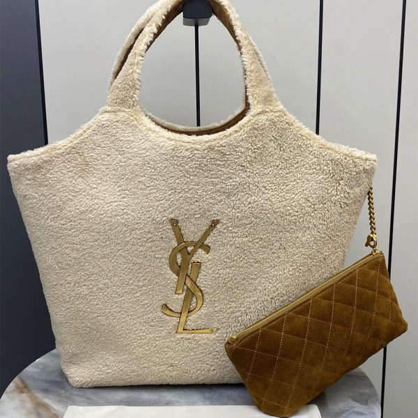 YSL ICARE in shearling(HIGH-END GRADE)