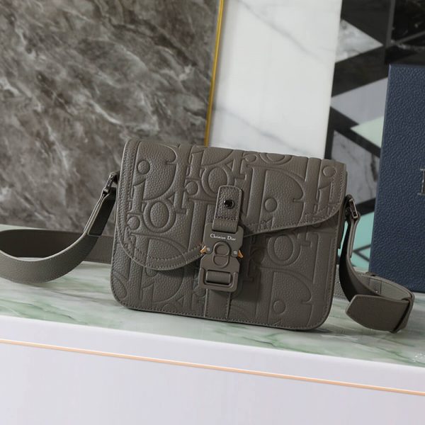 Dior Small Saddle Messenger Bag with Flap