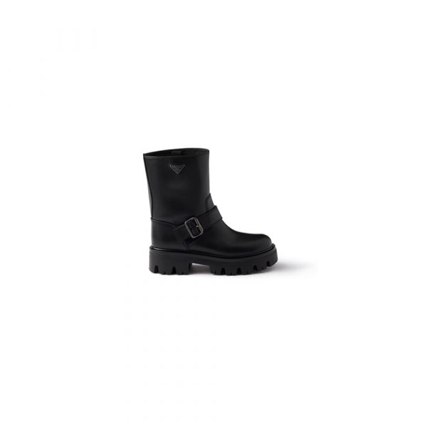 PRADA Leather booties
