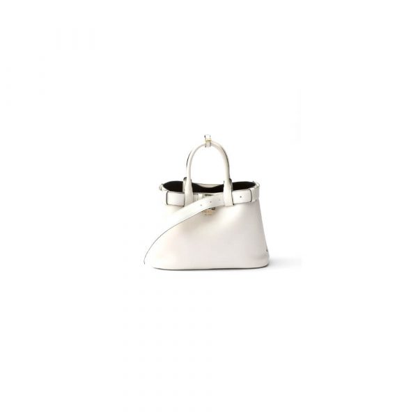 Prada Buckle small leather handbag with belt(high-end grade)