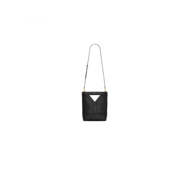 YSL Y small bucket in leather(HIGH-END GRADE)