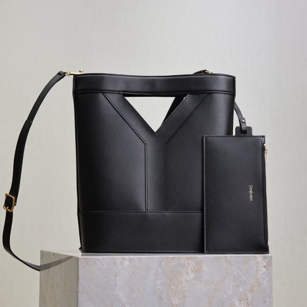 YSL Y small bucket in leather(HIGH-END GRADE)