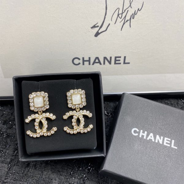 CHANEL DIAMOND EARRINGS