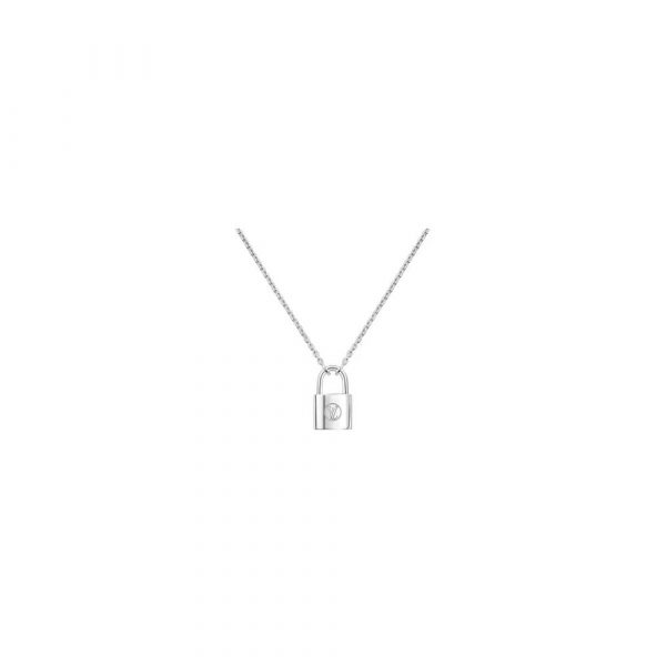 LV Silver Lockit pendant