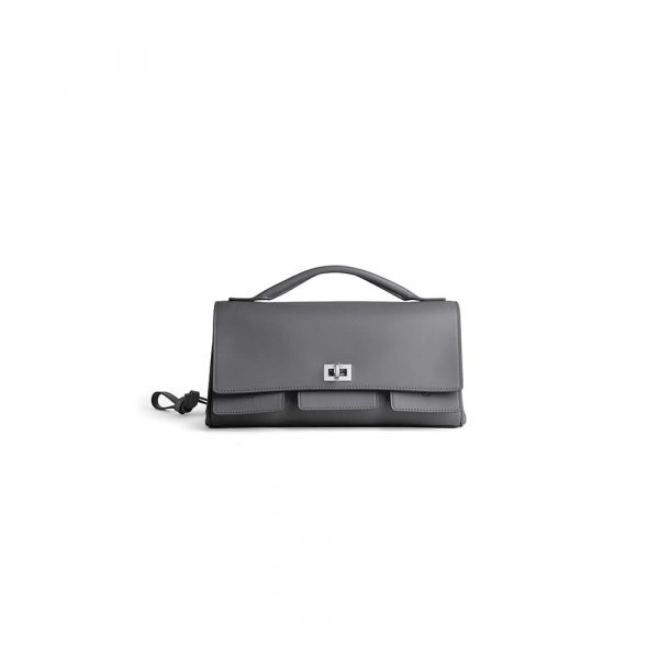Balenciaga Women’s Bel Air Clutch On Strap Small(HIGH-END GRADE)