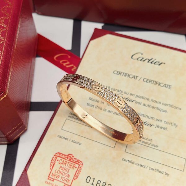 CARTIER LOVE bracelet, classic model