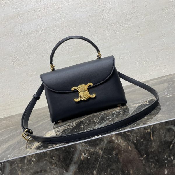 CELINE TEEN NINO BAG IN SMOOTH SATINATED CALFSKIN(HIGH-END GRADE)