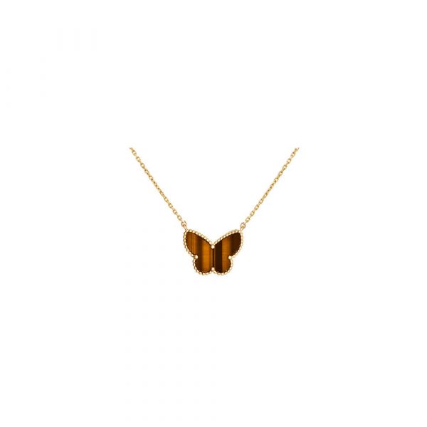Van Cleef & Arpels Lucky Alhambra butterfly pendant