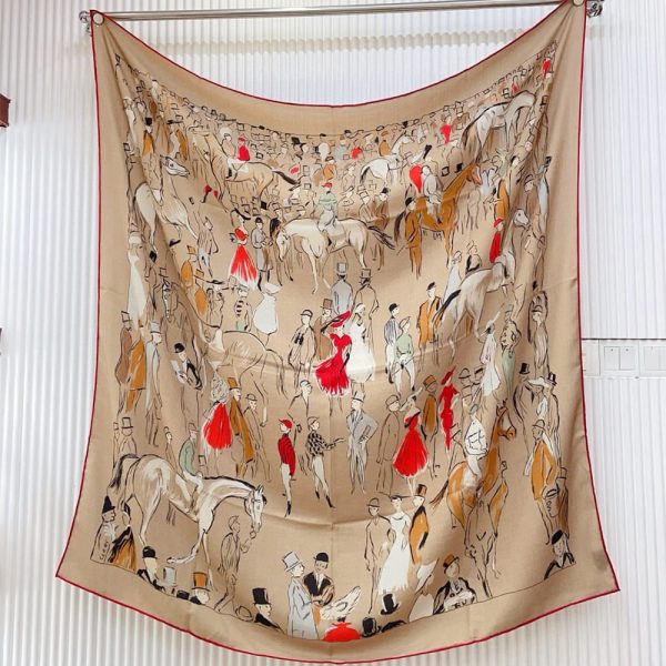 HERMES Paddock shawl 140