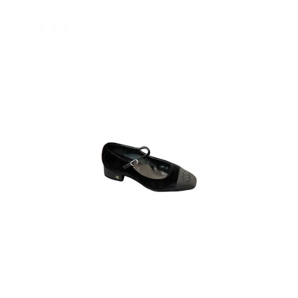 Chanel Mary Janes Heel