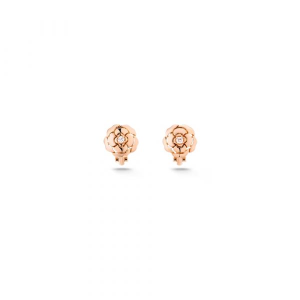 CHANEL BOUTON DE CAM??LIA EARRINGS