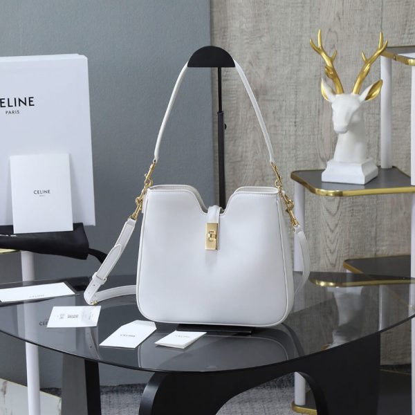 CELINE SMALL CAMILLE 16 SOFT BAG IN SMOOTH CALFSKIN(HIGH-END GRADE)