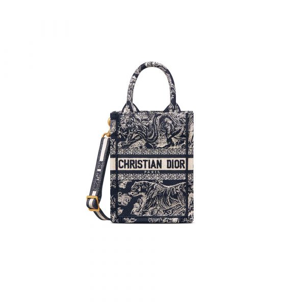 MINI DIOR BOOK TOTE PHONE BAG