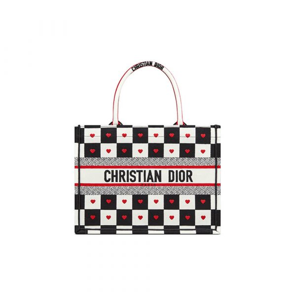 SMALL DIORAMOUR DIOR BOOK TOTE