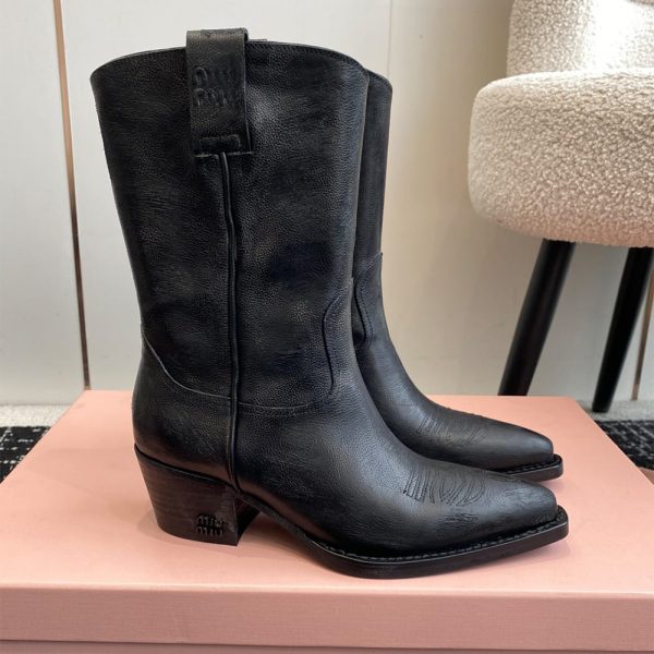 MiuMiu Leather boots