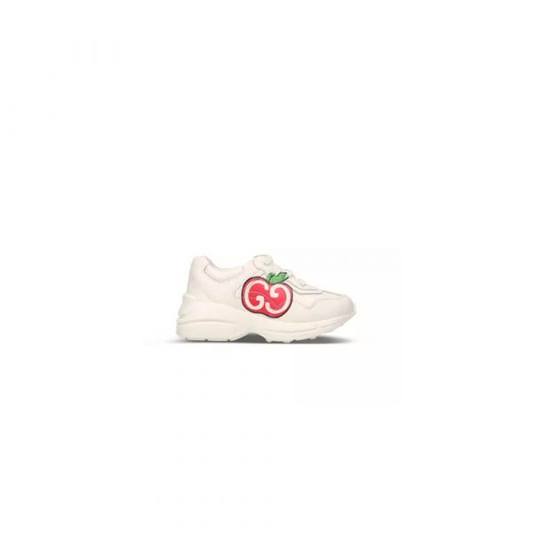 Gucci Rhyton Apple-print Sneaker