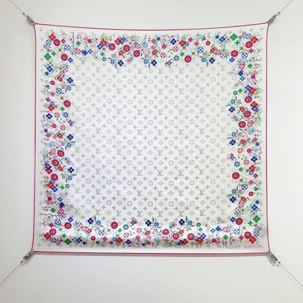 LV x TM Monogram Superflat Flowers 90