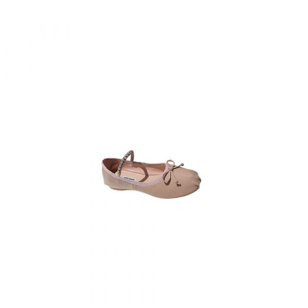 MiuMiu Leather ballerinas