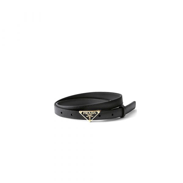 PRADA Saffiano leather belt