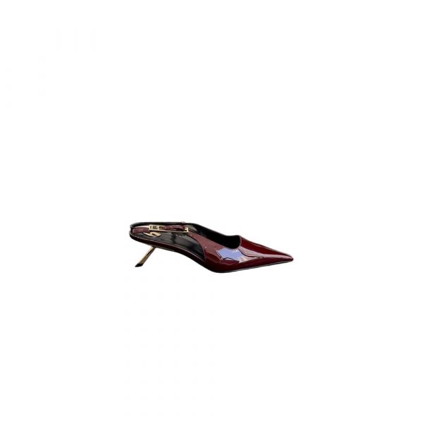 YSL LEE slingback pumps in patent leather