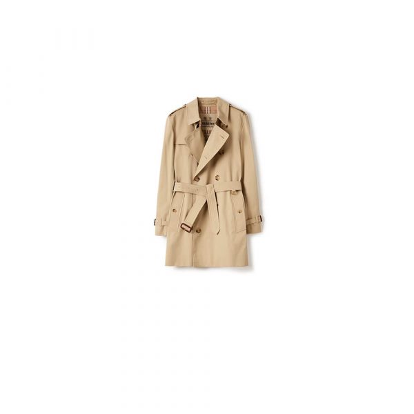 Burberry Short Kensington Heritage Trench Coat