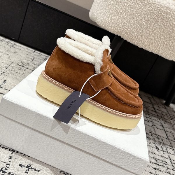 PRADA Suede loafers