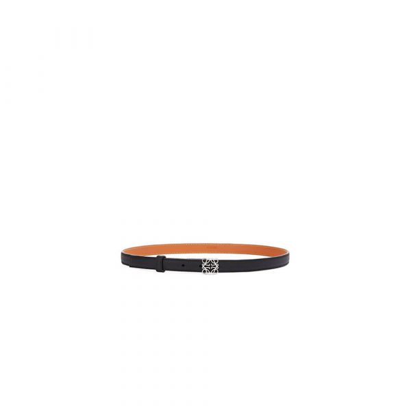 LOEWE Anagram belt in pebble grain calfskin 20mm