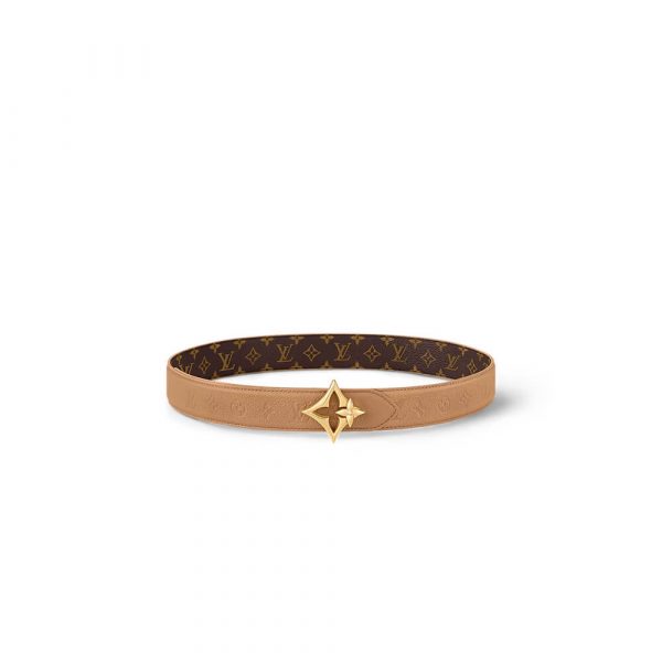 LV Flowergram 30mm Reversible Belt