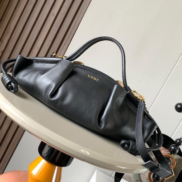 Loewe Small Paseo bag in shiny nappa calfskin(high-end grade)