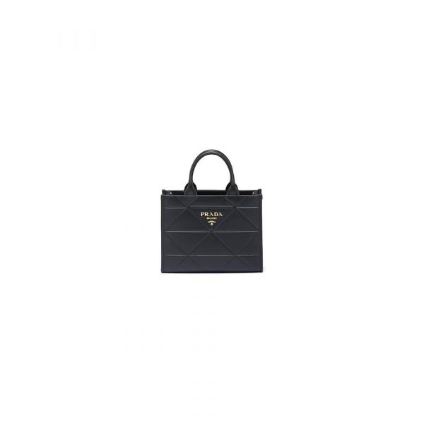 Prada Small leather Prada Symbole bag with topstitching