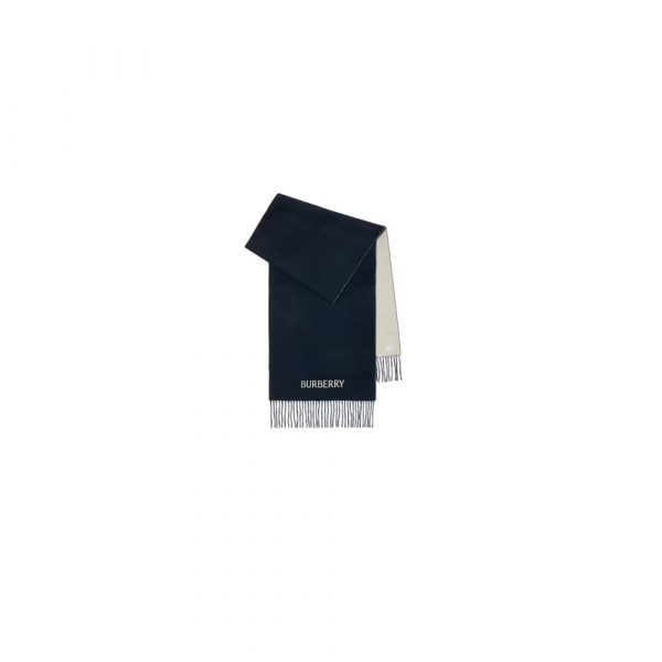 BURBERRY Knight Cashmere Reversible Scarf