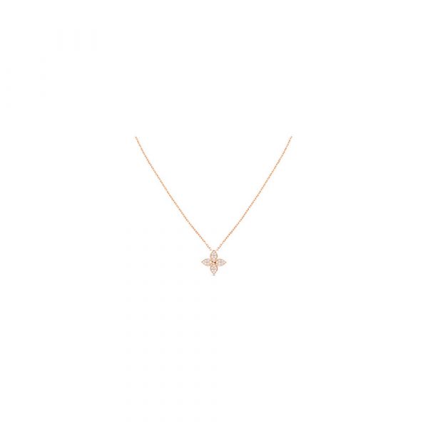 LV Idylle Blossom Pendant, Pink Gold And Diamonds