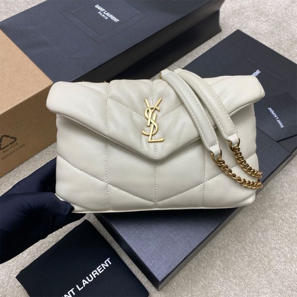 YSL Toy Puffer in lambskin