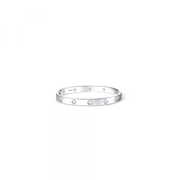 CARTIER LOVE bracelet, 10 diamonds