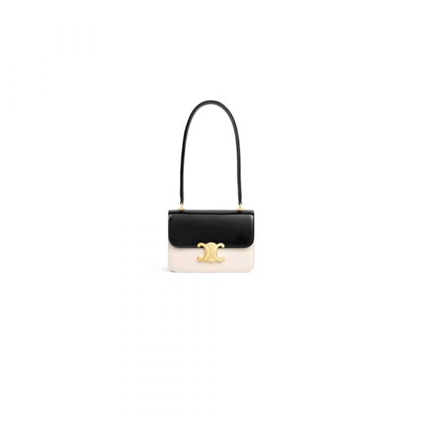 CELINE TEEN GARANCE bag in BICOLOUR PATENT CALFSKIN(HIGH-END GRADE)