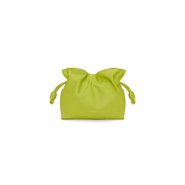LOEWE Medium Flamenco clutch in nappa calfskin(HIGH-END GRADE)