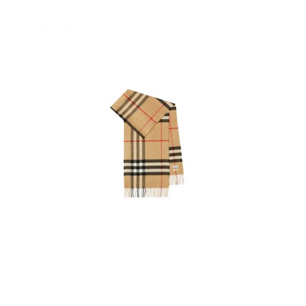 Burberry Check Cashmere Scarf