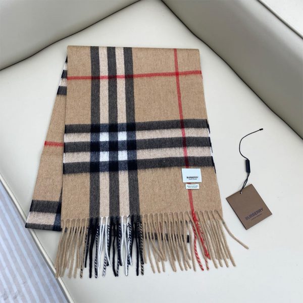 Burberry Check Cashmere Scarf