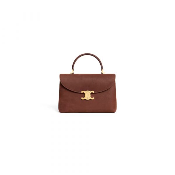 CELINE MEDIUM NINO BAG IN GRAINED NUBUCK CALFSKIN(HIGH-END GRADE)