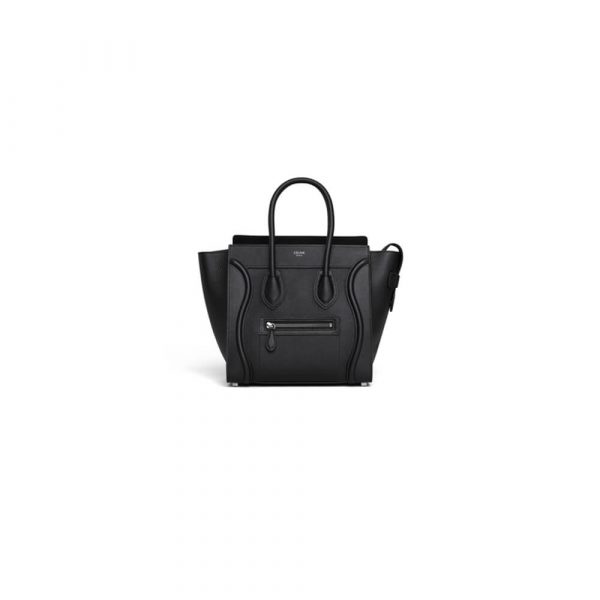 CELINE MICRO LUGGAGE HANDBAG IN CALFSKIN