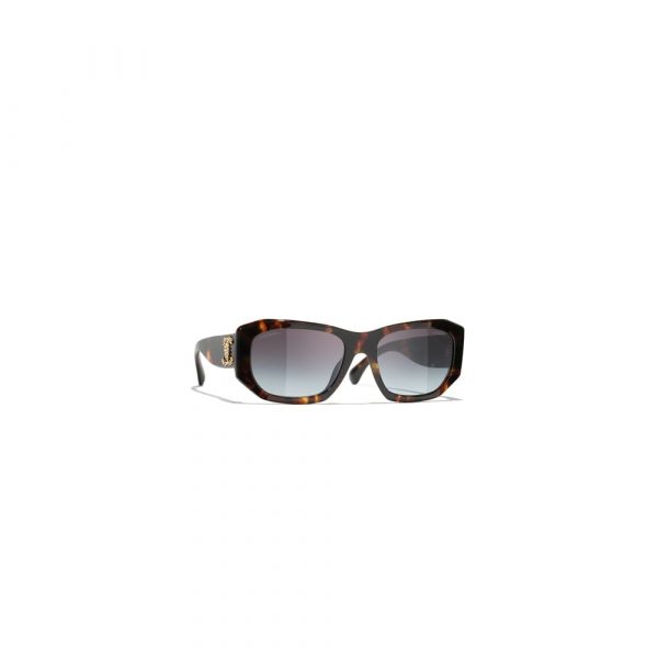 CHANEL Rectangle Sunglasses