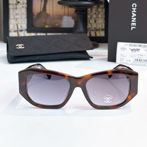 CHANEL Rectangle Sunglasses