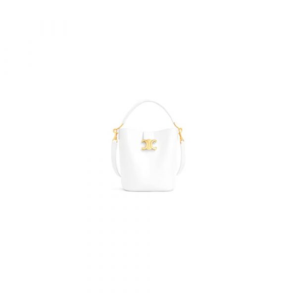 CELINE SMALL BUCKET LOUISE IN SMOOTH CALFSKIN(HIGH-END GRADE)