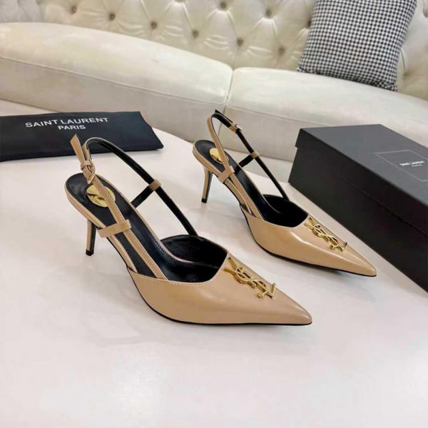 YSL slingback pumps