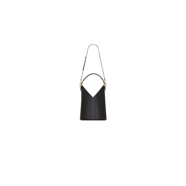 YSL Y top-handle bucket in leather(HIGH-END GRADE)