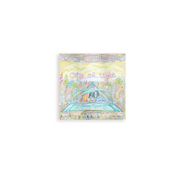 HERMES City of Light scarf 90