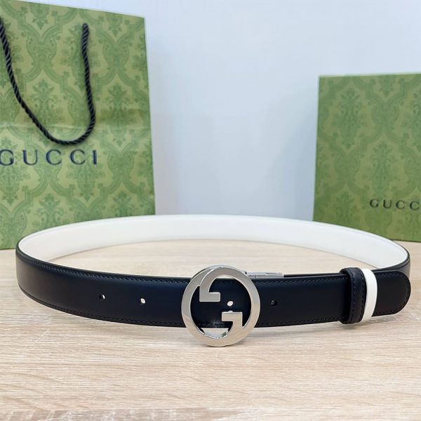 Reversible Gucci Blondie belt