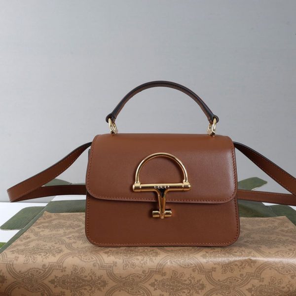 Gucci Siena small top handle bag(HIGH-END GRADE)