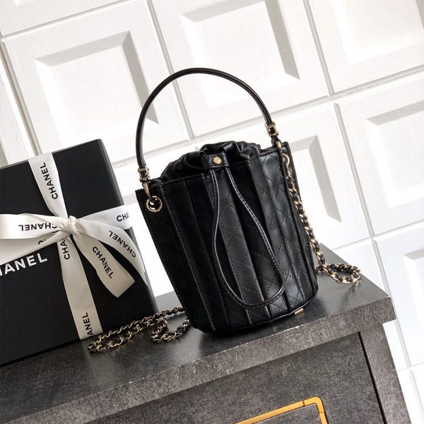 CHANEL Mini Bucket Bag(HIGH-END GRADE)